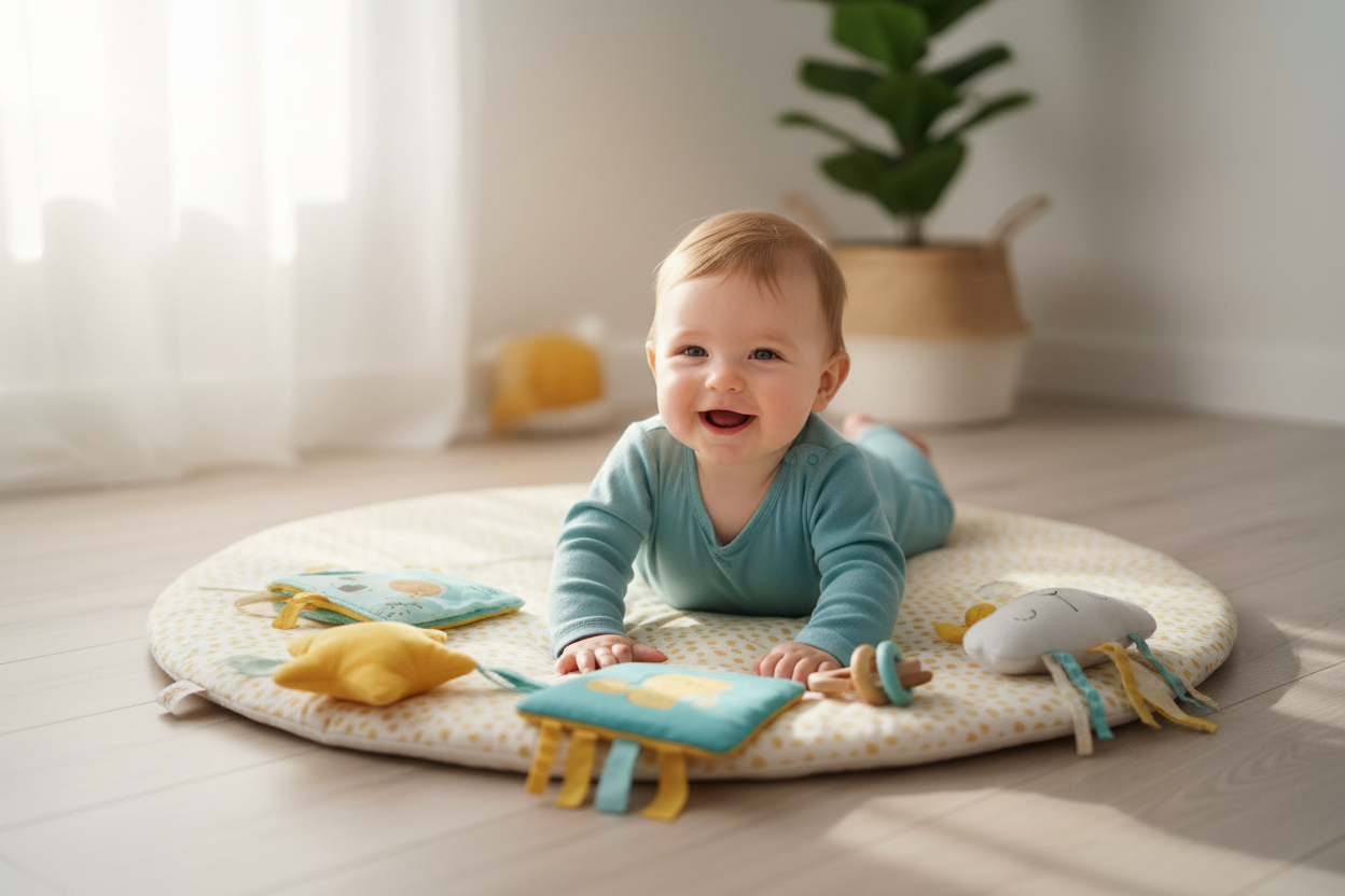 Comment choisir un tapis d’éveil bébé : le guide complet