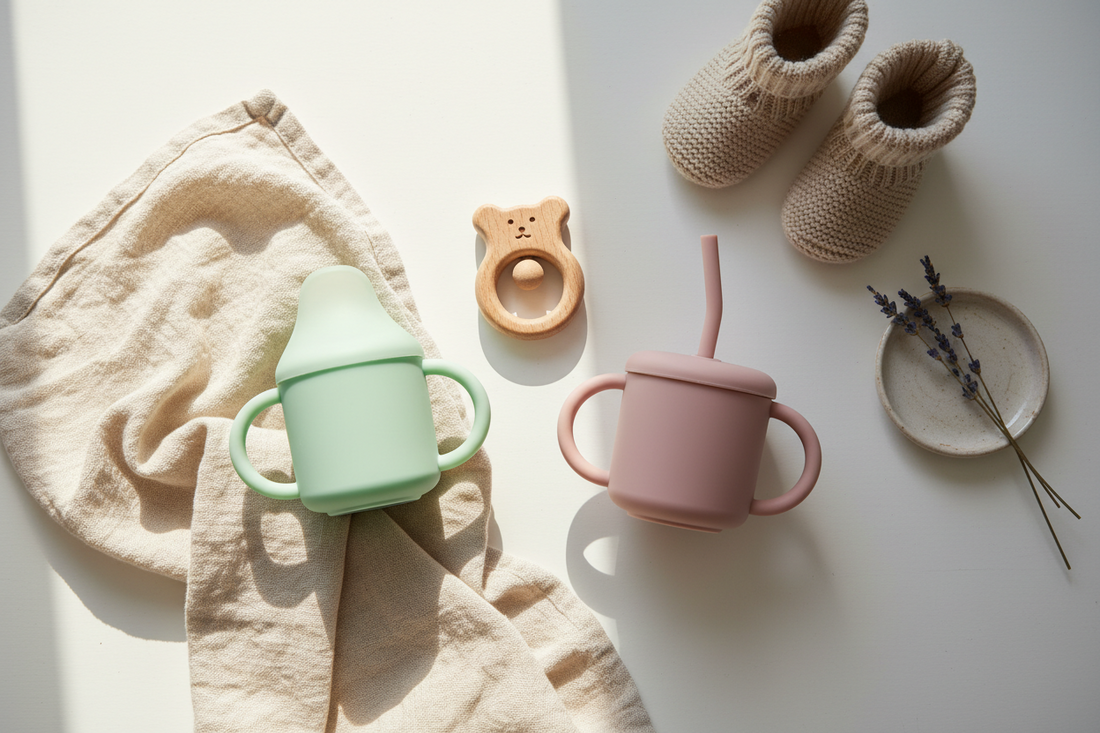 Tasse à bec ou verre paille : comment choisir pour son bébé ?