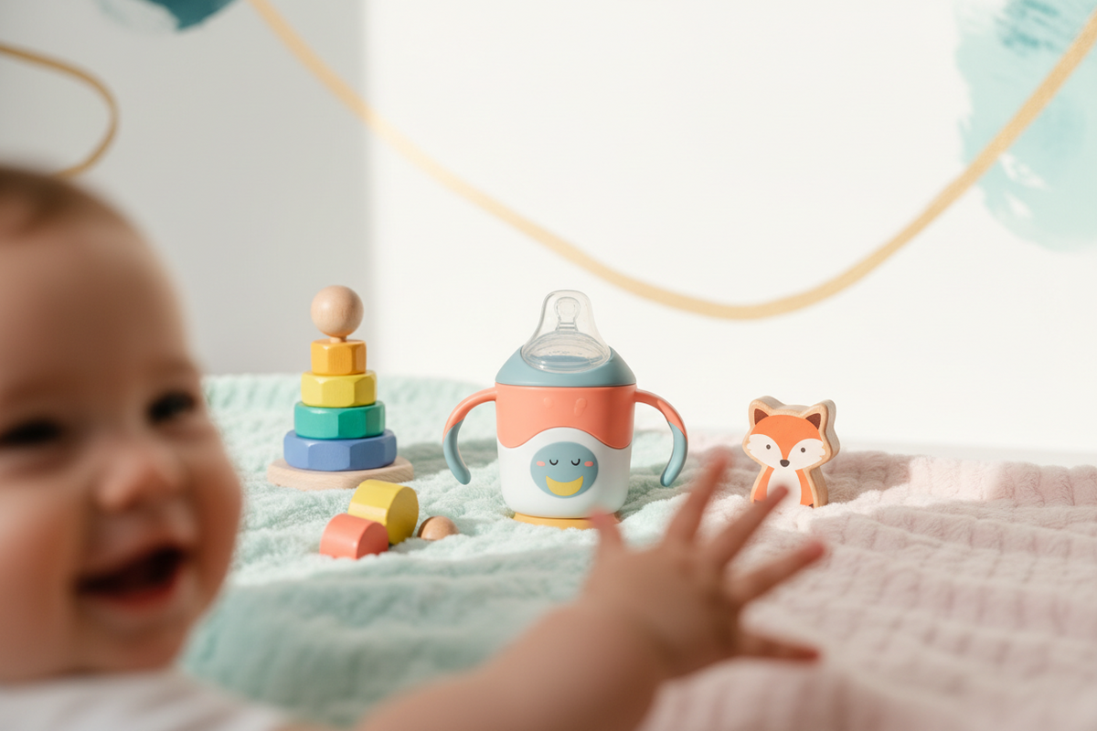 Tasse d'Apprentissage Bébé : À Quel Âge et Comment la Choisir ?