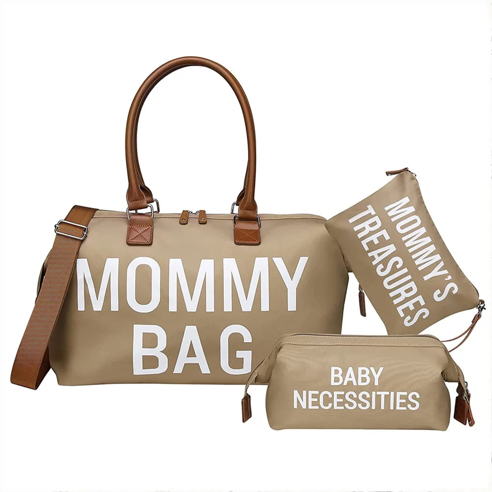 Sac à langer hobo en tissu – Grand format