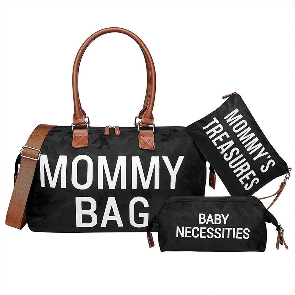Sac à langer hobo en tissu – Grand format