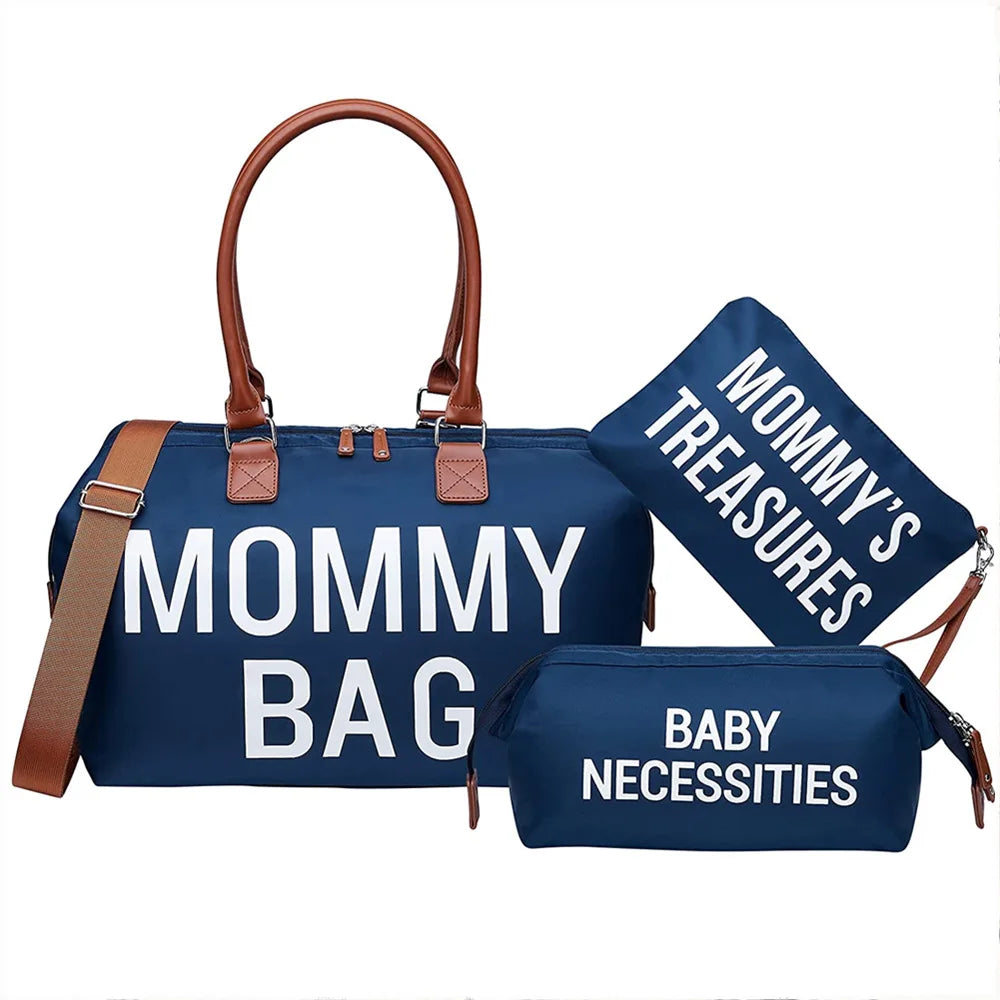 Sac à langer hobo en tissu – Grand format