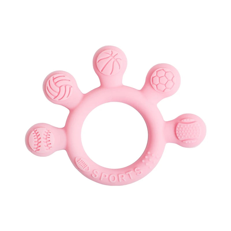 Anneau de dentition en silicone (sans BPA)