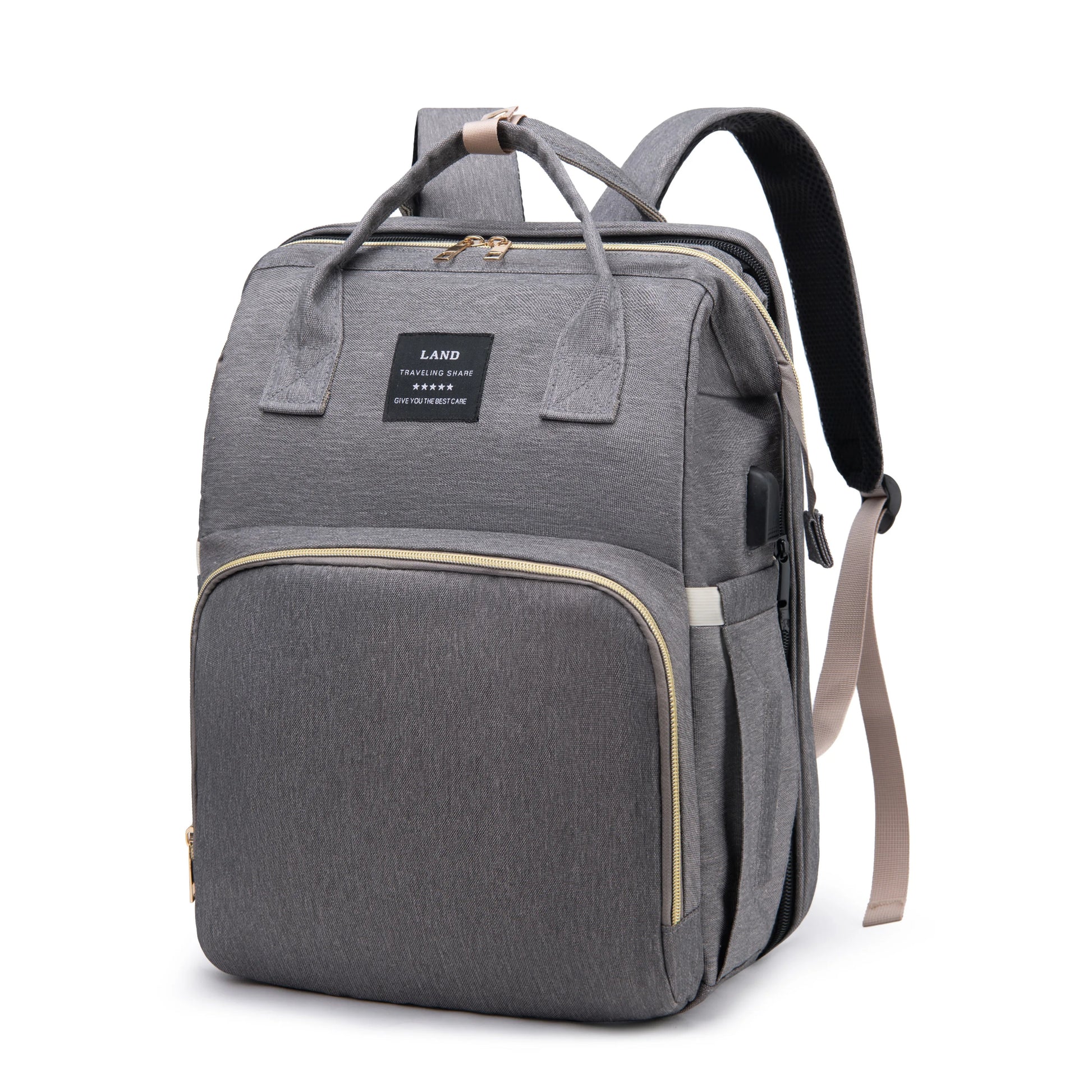 Sac à langer multifonction avec port USB
