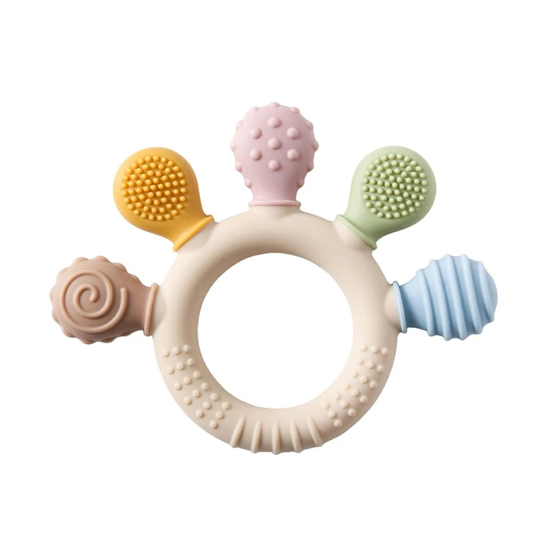 Anneau de dentition en silicone (sans BPA)