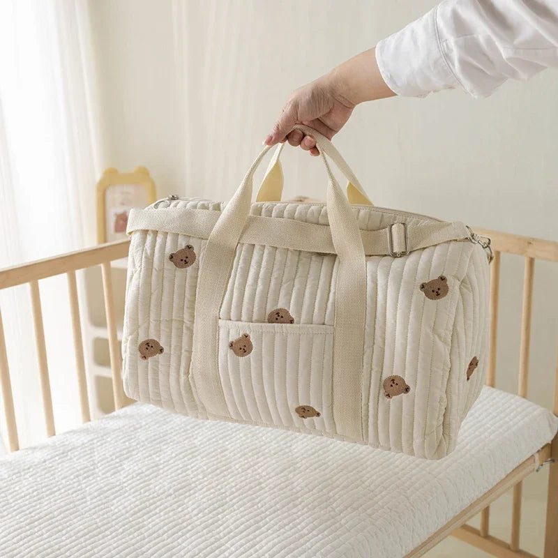 Sac à langer style tote – Élégant & pratique