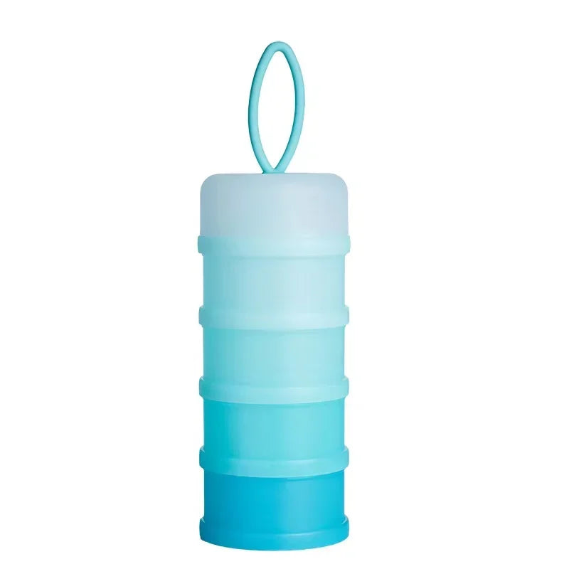 Boîte doseuse de lait bébé portable – 4 compartiments