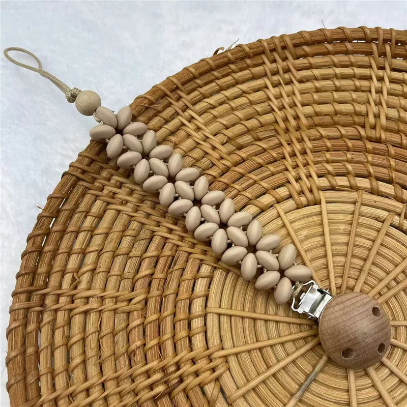 Attache tétine en silicone