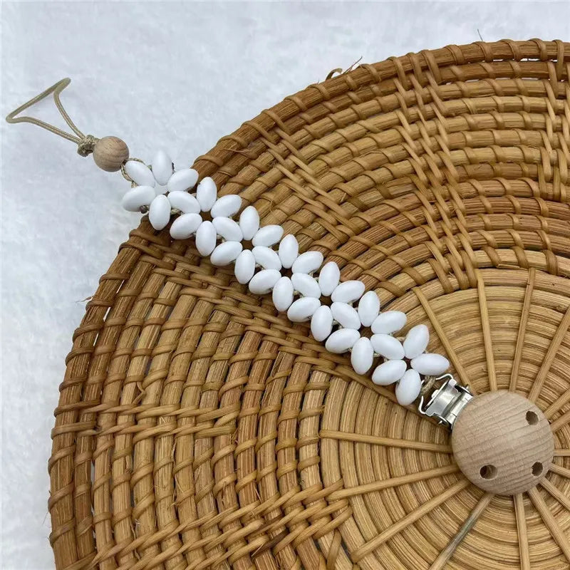 Attache tétine en silicone