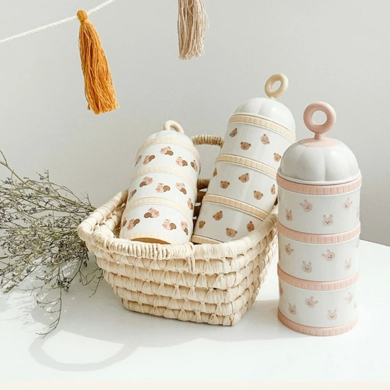 Boîte de lait en poudre – Compacte & hermétique