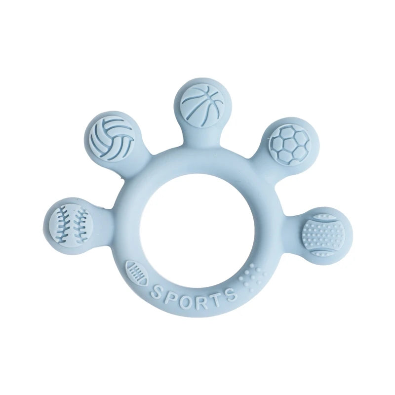 Anneau de dentition en silicone (sans BPA)