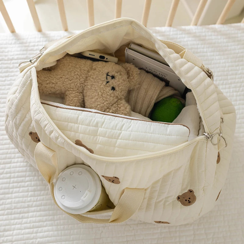 Sac à langer style tote – Élégant & pratique