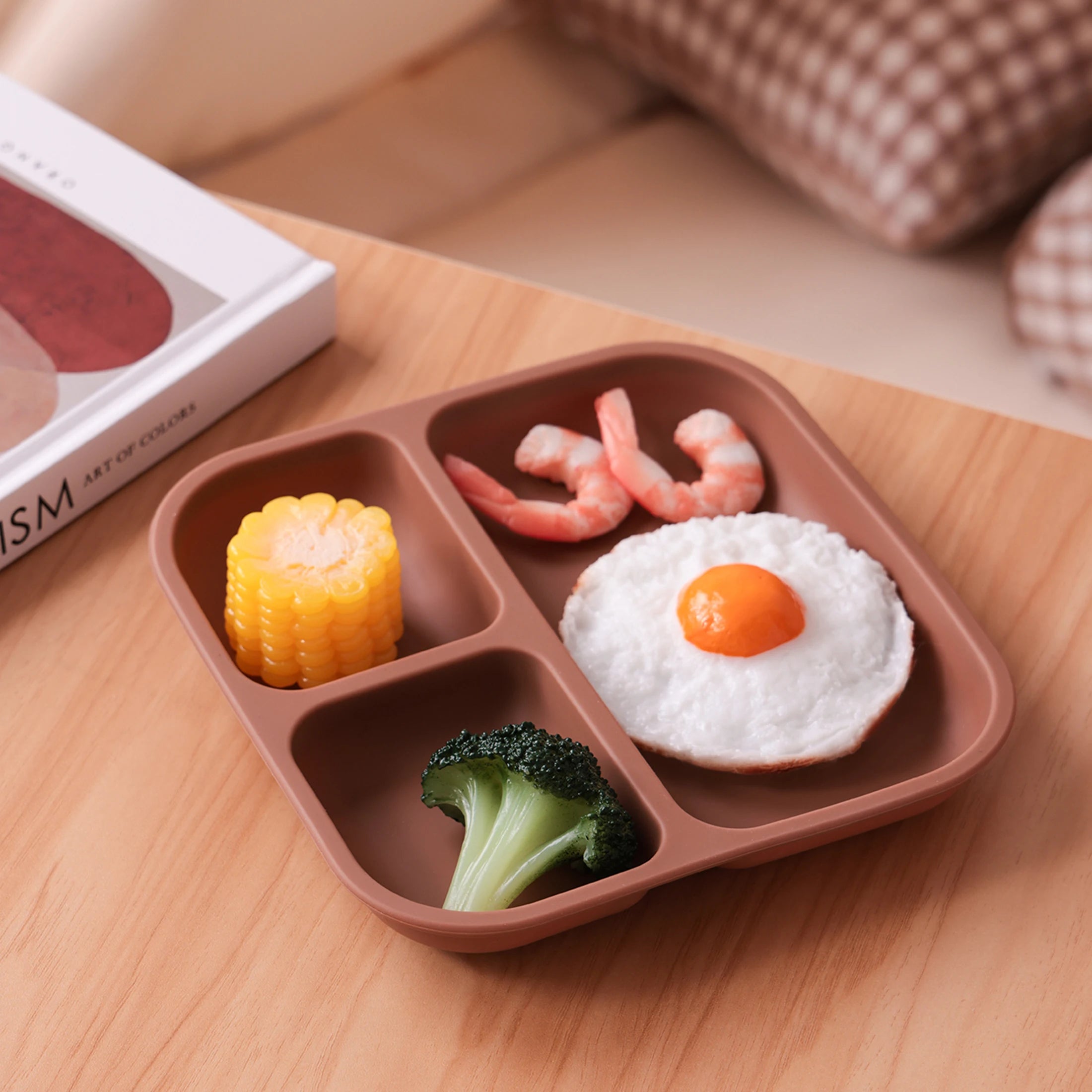 Assiette en silicone à ventouse - pratique et sécurisée