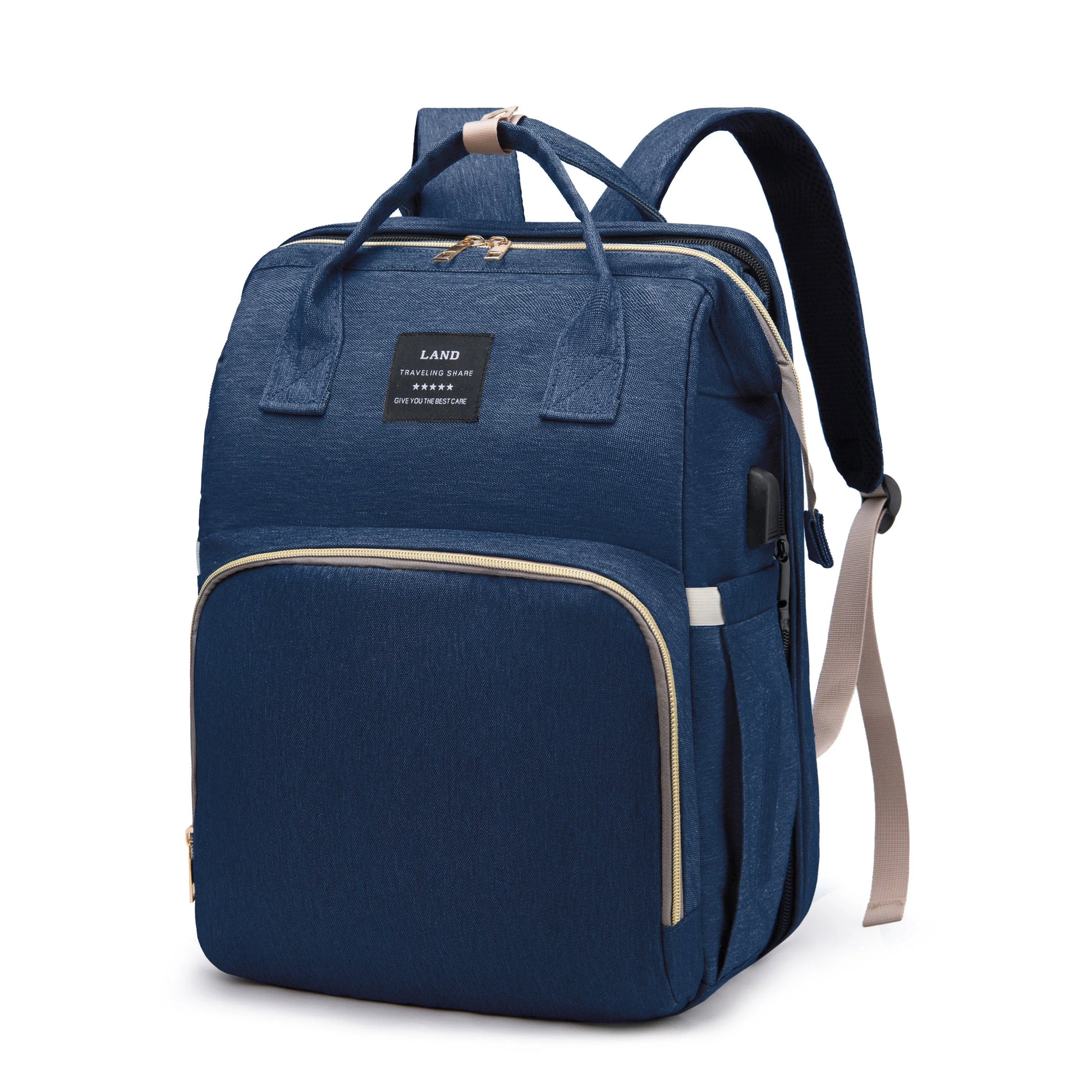 Sac à langer multifonction avec port USB
