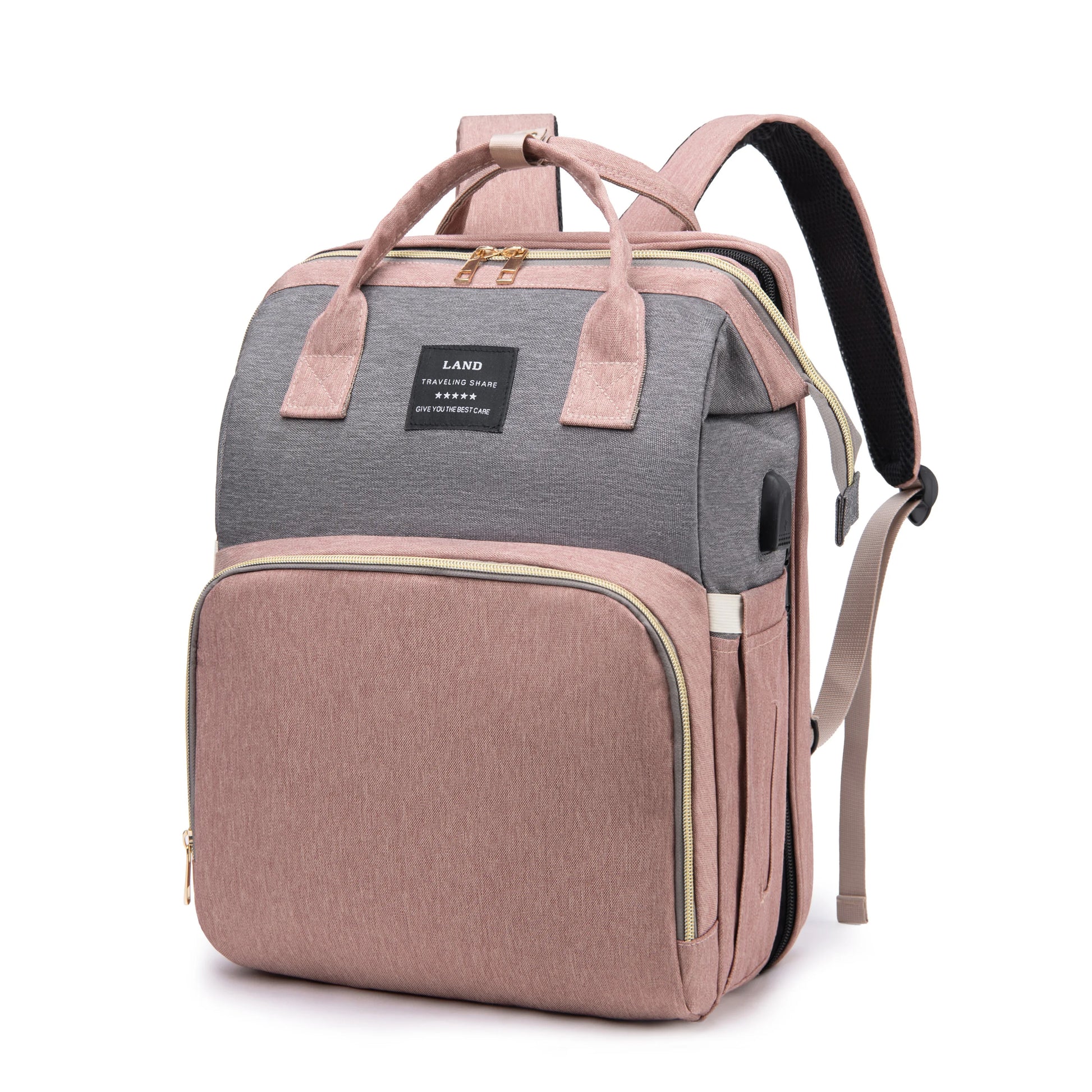 Sac à langer multifonction avec port USB