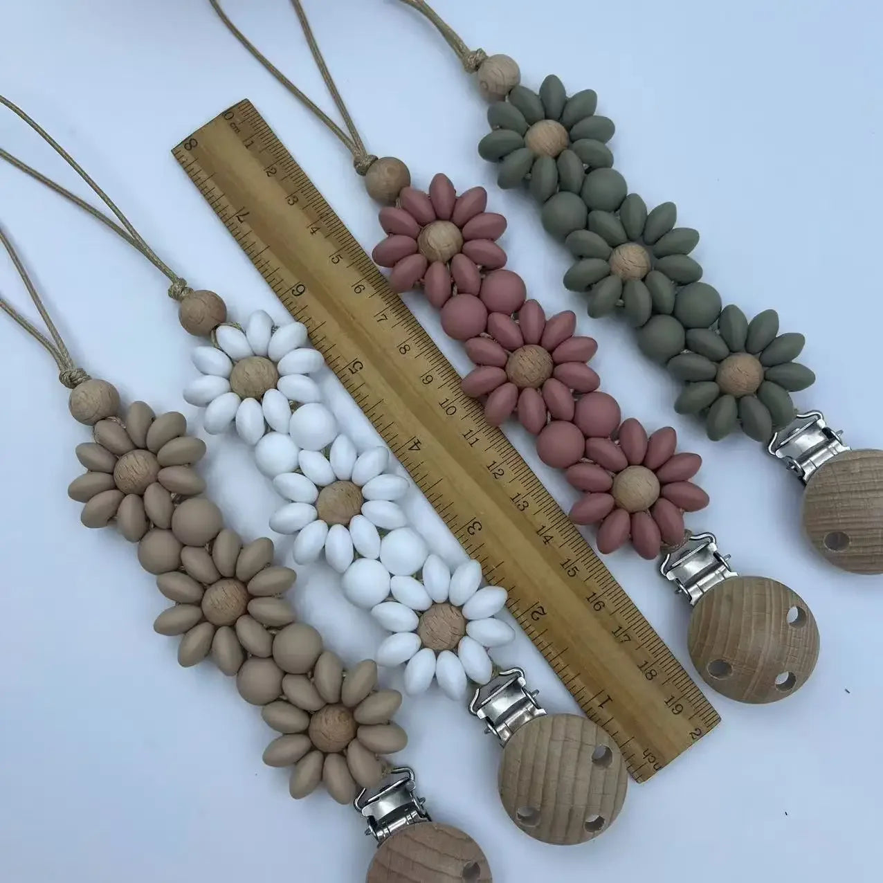 Attache tétine en silicone