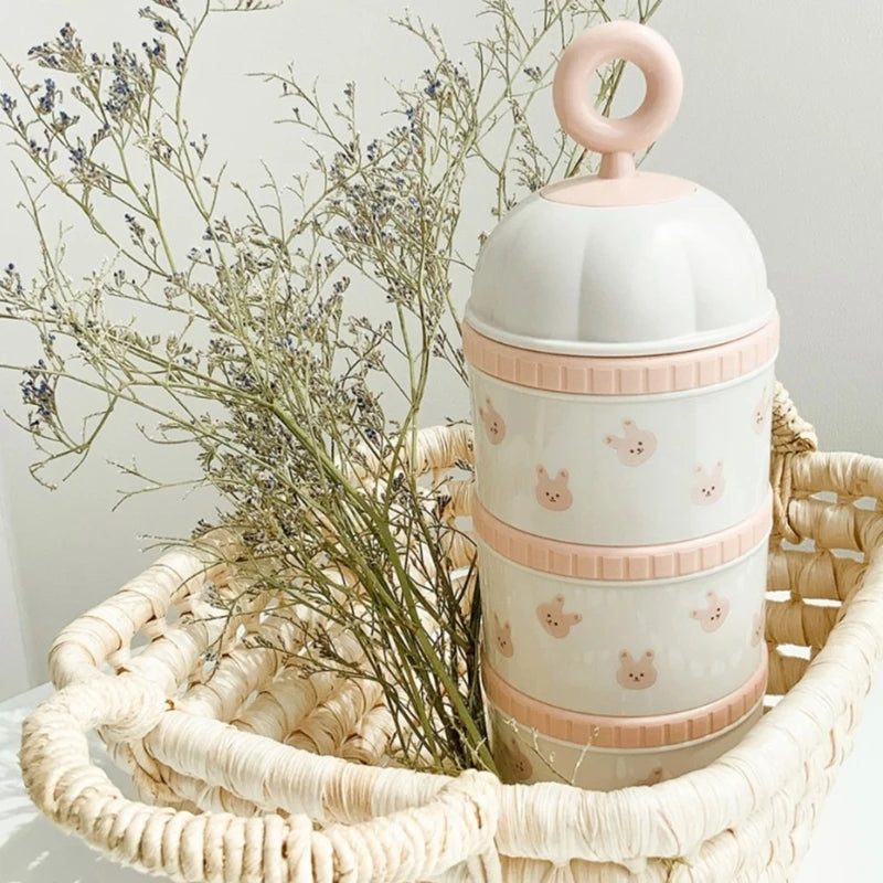 Boîte de lait en poudre – Compacte & hermétique