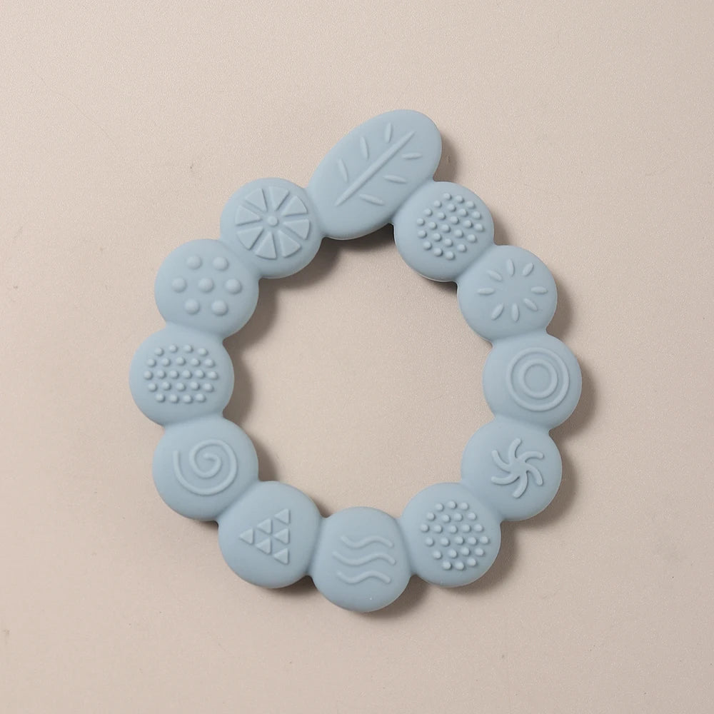 Anneau de dentition en silicone - doux et sécurisé