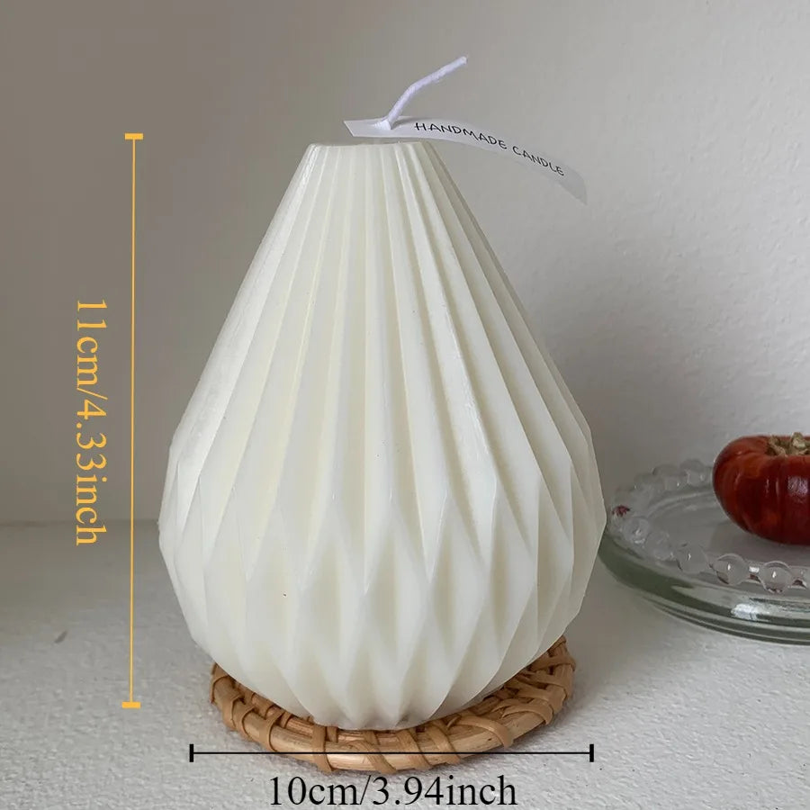 Bougie Cylindrique Nordique – Sans Fumée