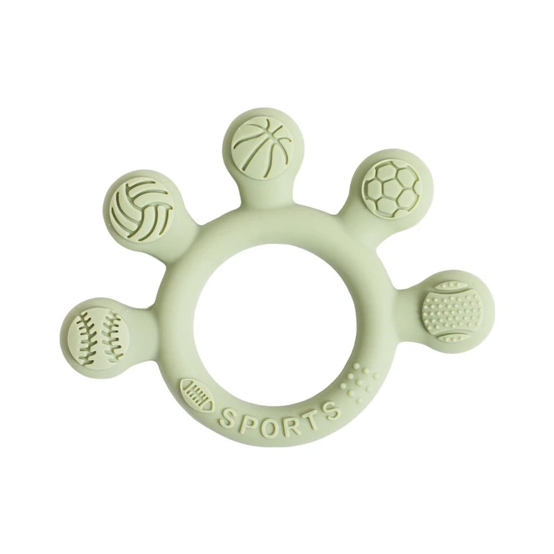 Anneau de dentition en silicone (sans BPA)