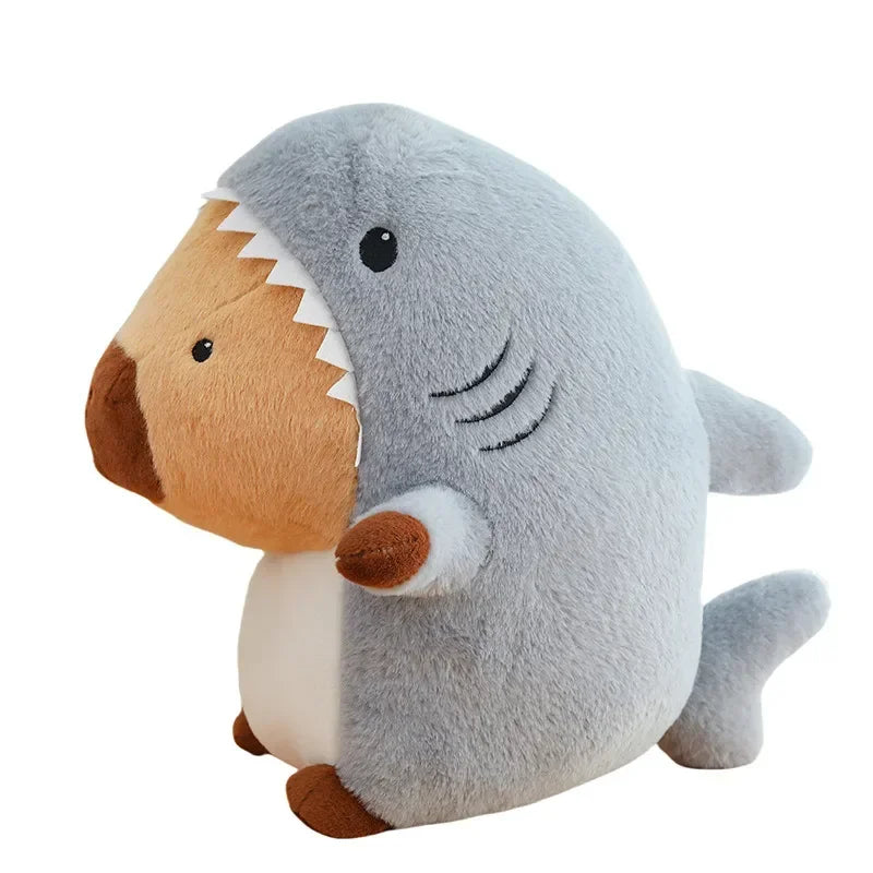 Peluche Capybara Requin – Compagnon original