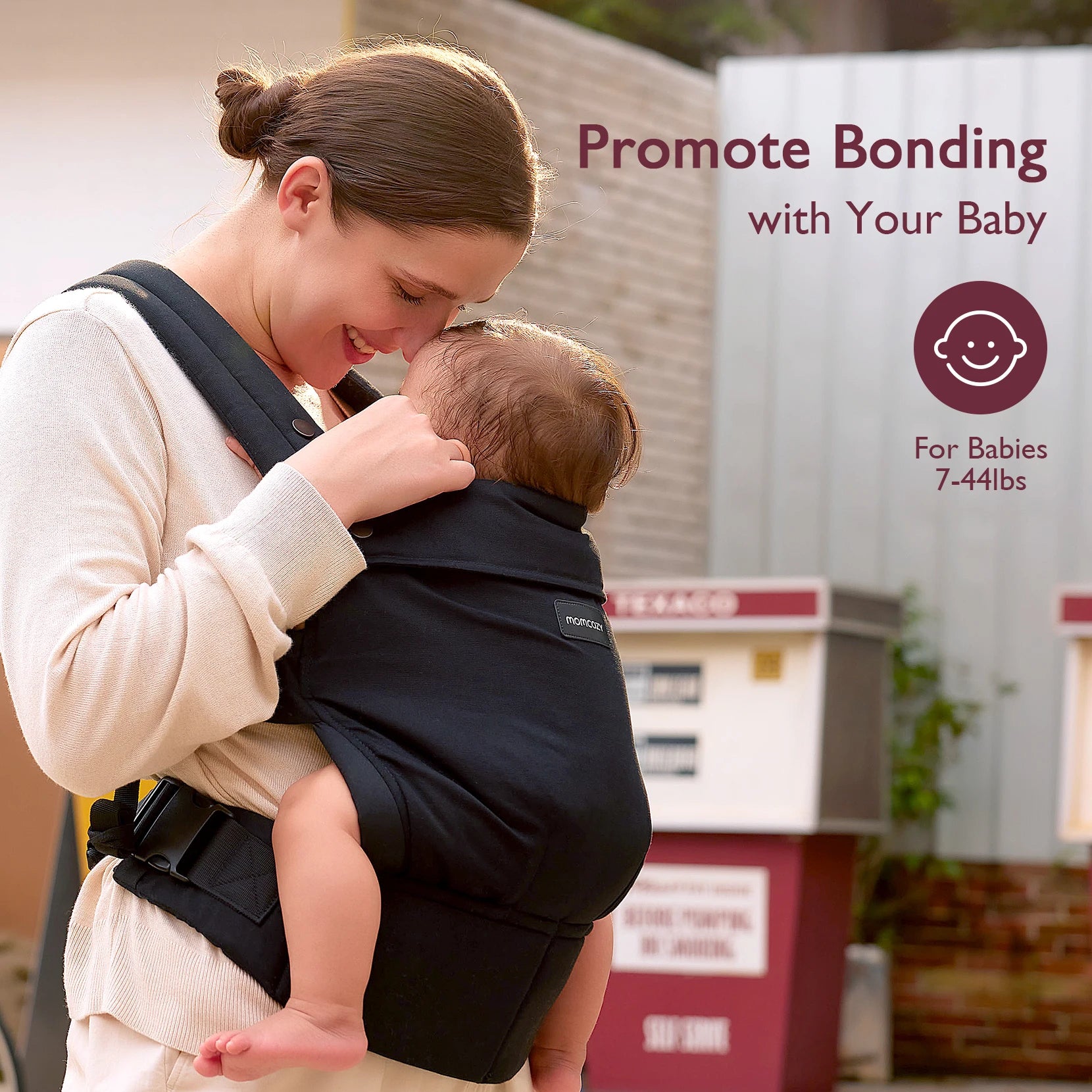 Porte-bébé ergonomique MOMCOZY