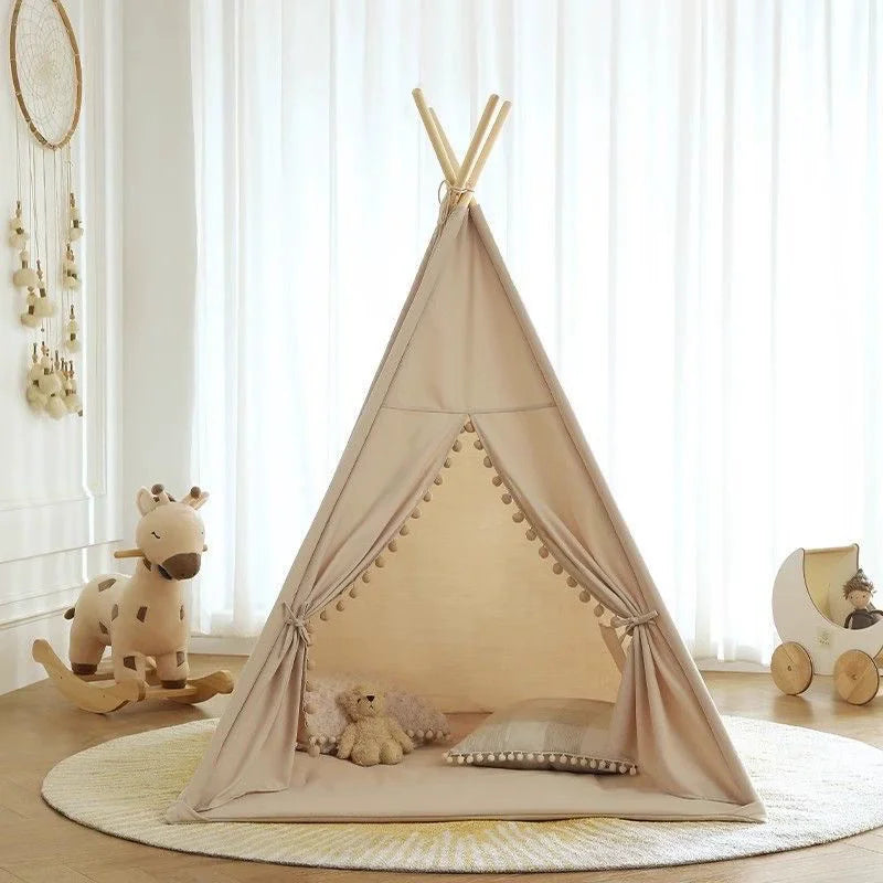 Tente tipi enfant portable – Maisonnette de jeu indoor