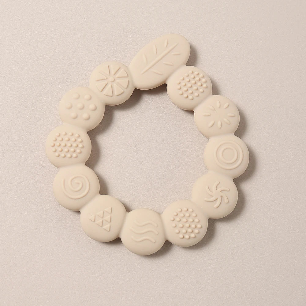 Anneau de dentition en silicone - doux et sécurisé