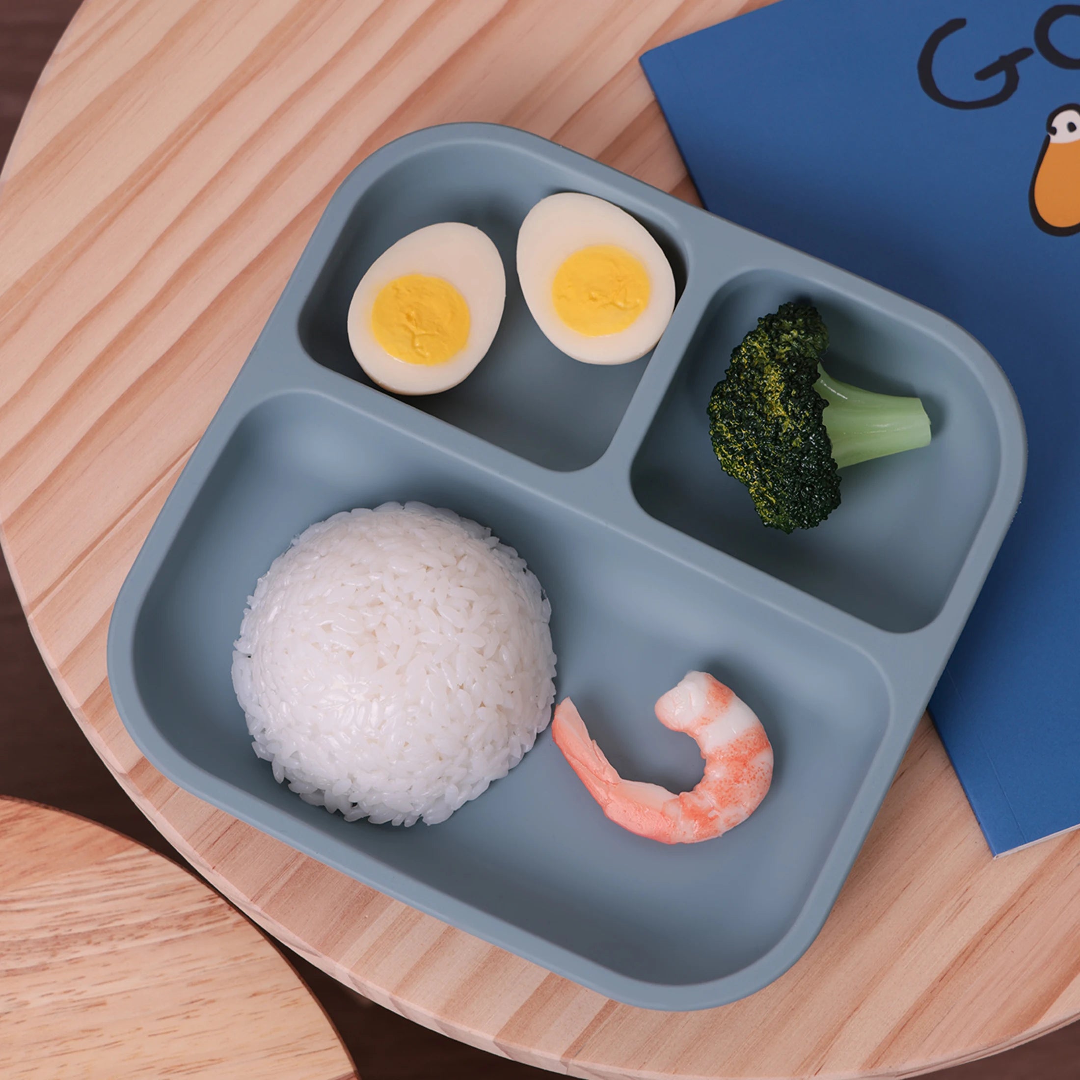Assiette en silicone à ventouse - pratique et sécurisée