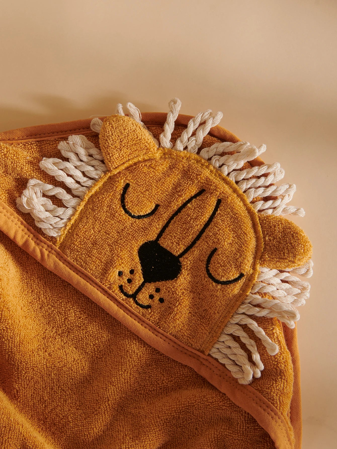 Serviette de bain bébé 90×90 cm – Douceur & absorption