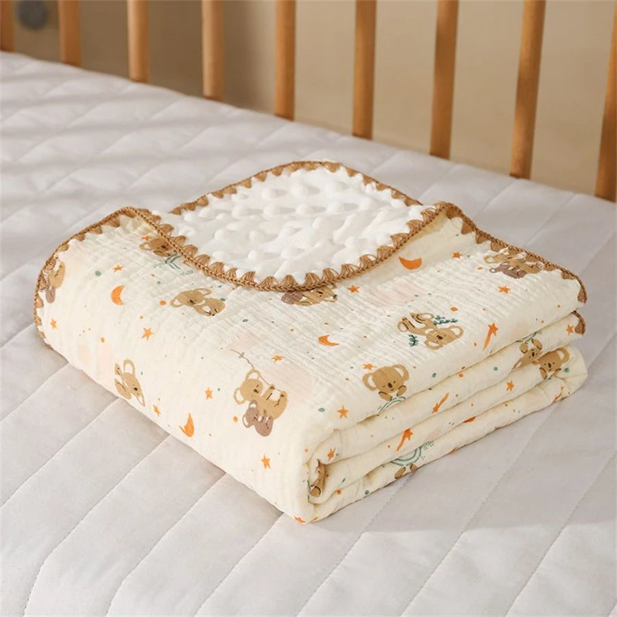Couverture de bébé unisexe - Douceur et confort