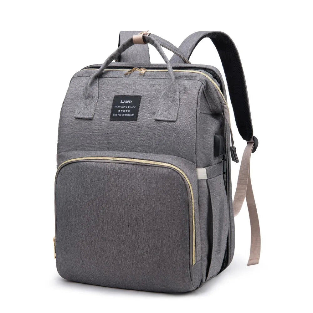 Sac à langer multifonction avec port USB