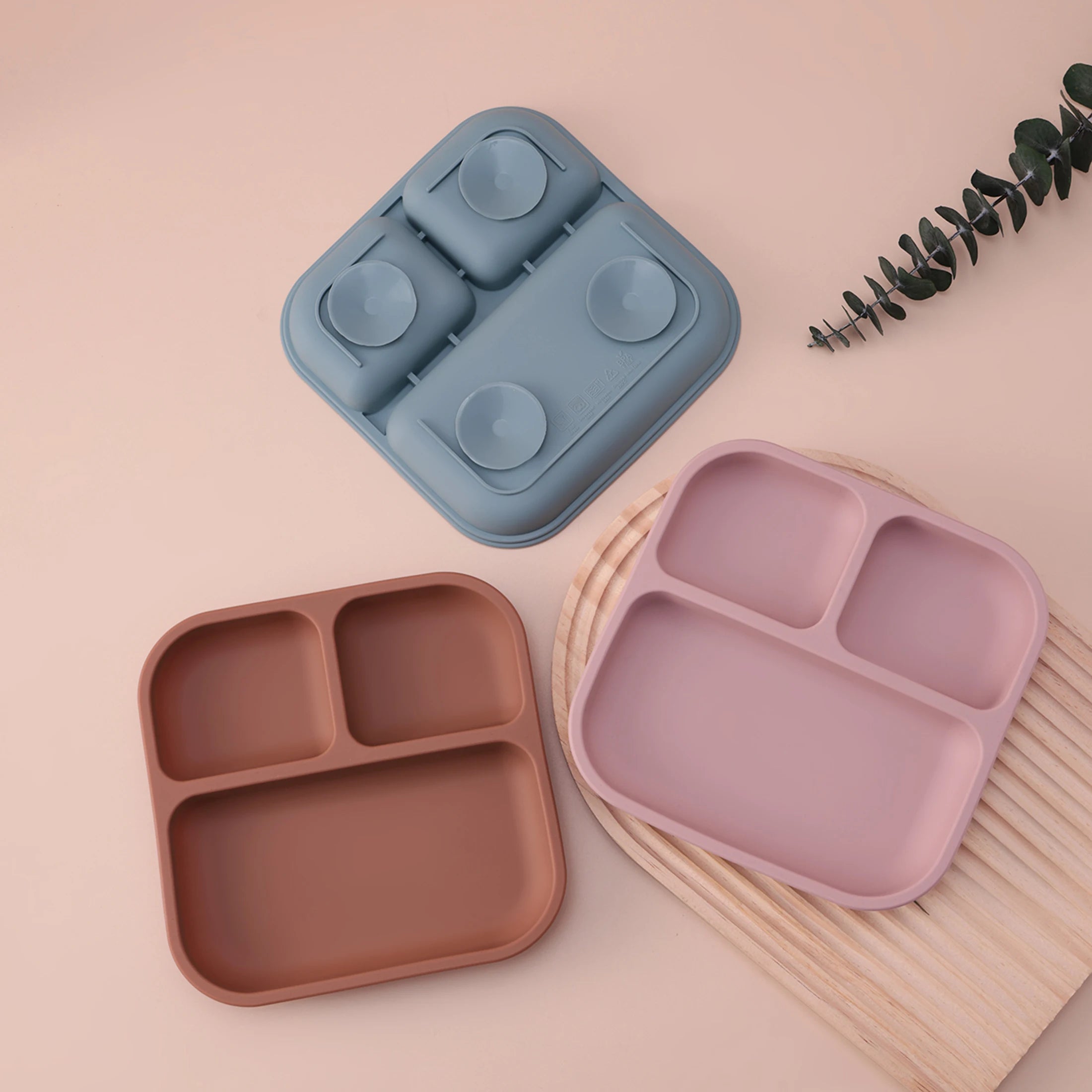 assiette silicone ventouse bébé antidérapante