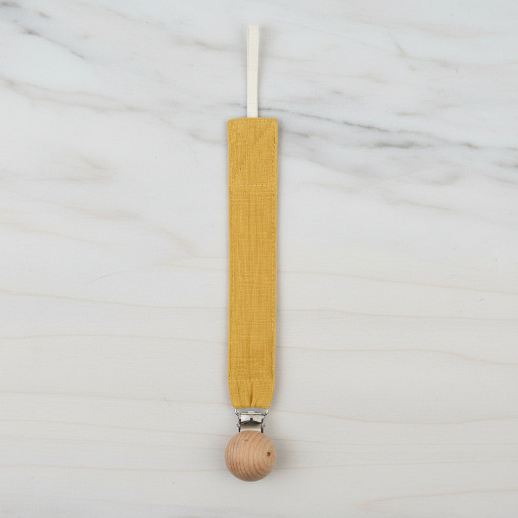 Attache tétine en coton doux – Clip sécurisé pour bébé