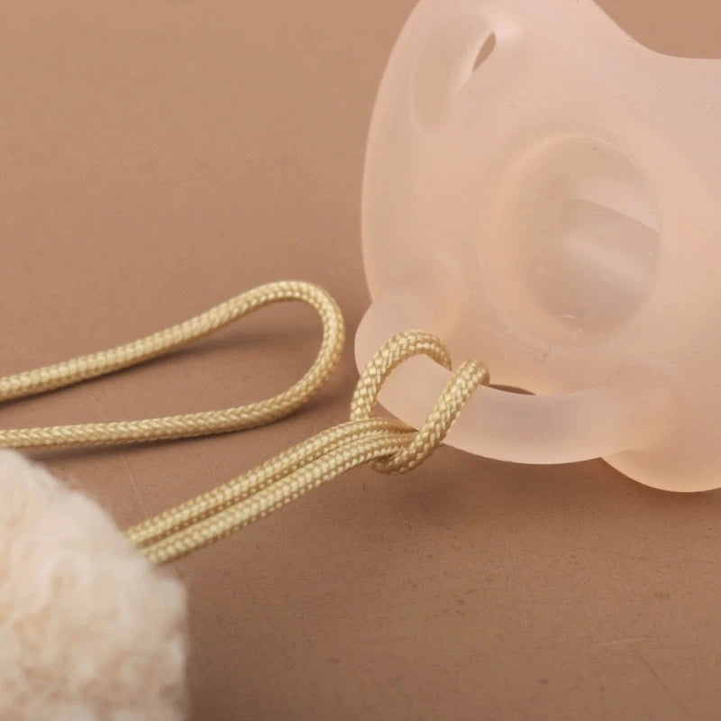 attache tétine mouton clip sécurisé bébé
