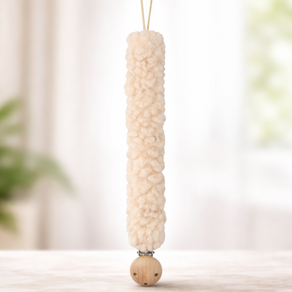 attache tétine mouton clip sécurisé bébé