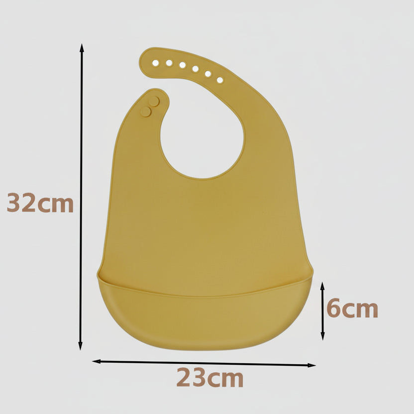 Bavoir silicone bébé impermeable