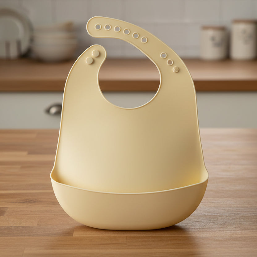 Bavoir silicone bébé impermeable