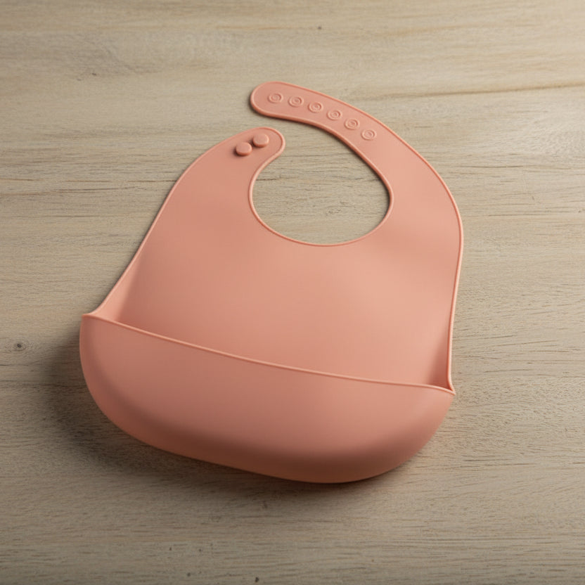 Bavoir silicone bébé impermeable