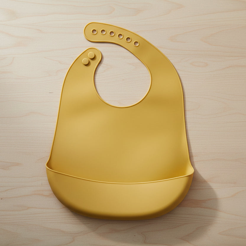 Bavoir silicone bébé impermeable