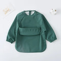 Bavoir tablier bébé imperméable à manches longues