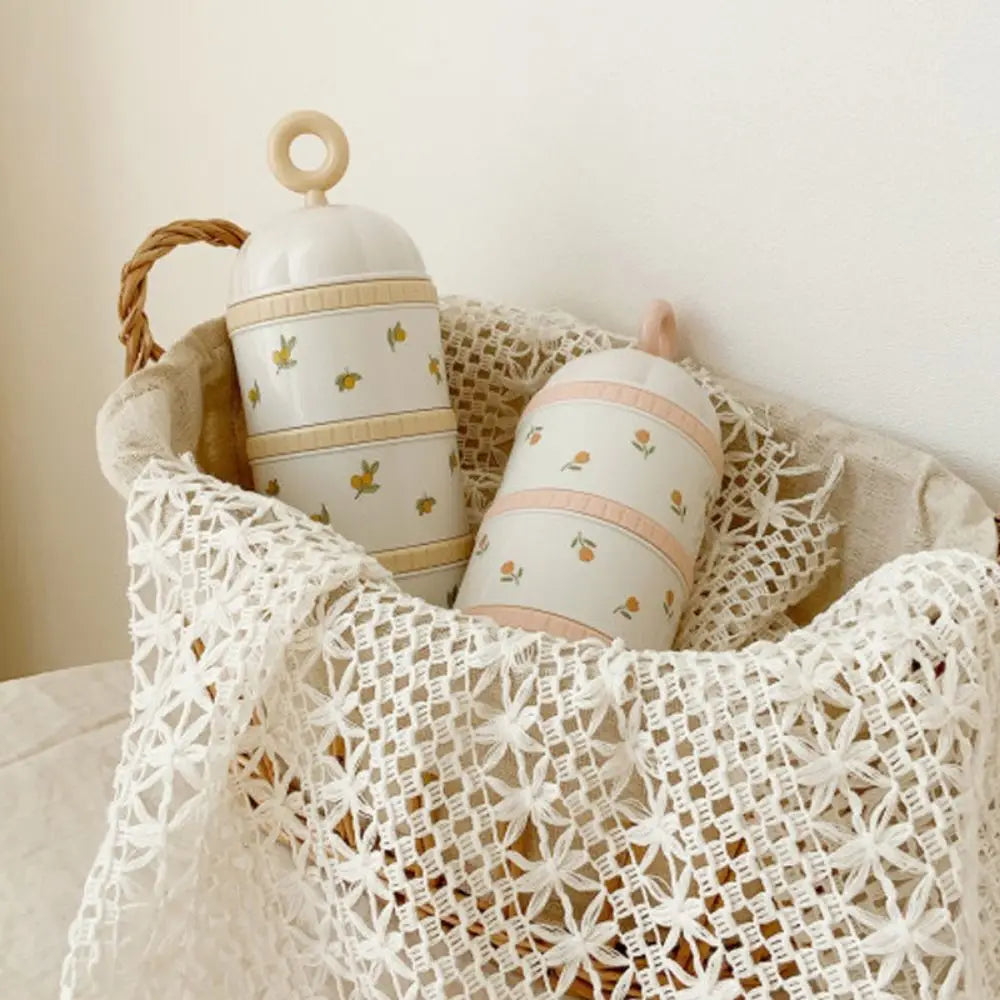 Boite doseuse de lait à motifs 3 compartiments