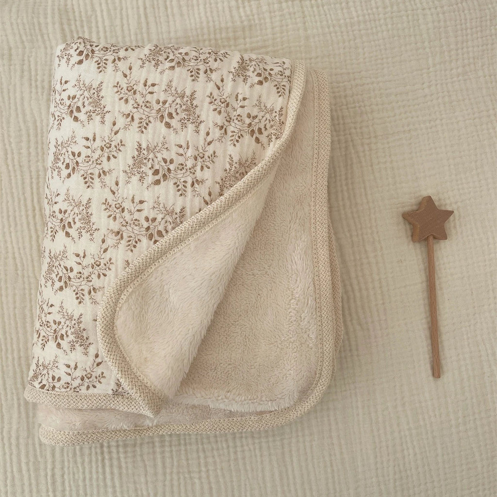 Couverture d'hier bébé coton molletonné