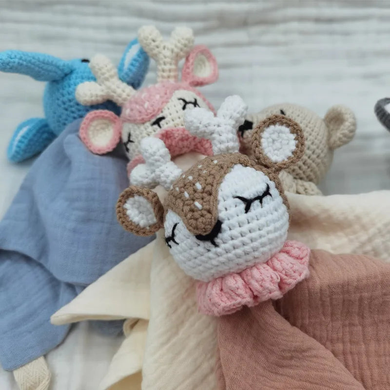 Doudou compagnon animal en crochet