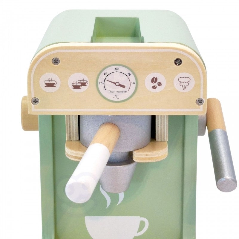 Machine à café en bois jouet enfant