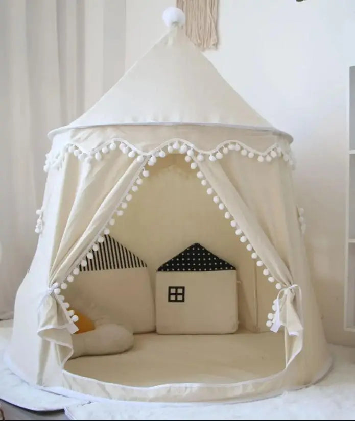 Maisonnette de jeu prince et princesse enfant