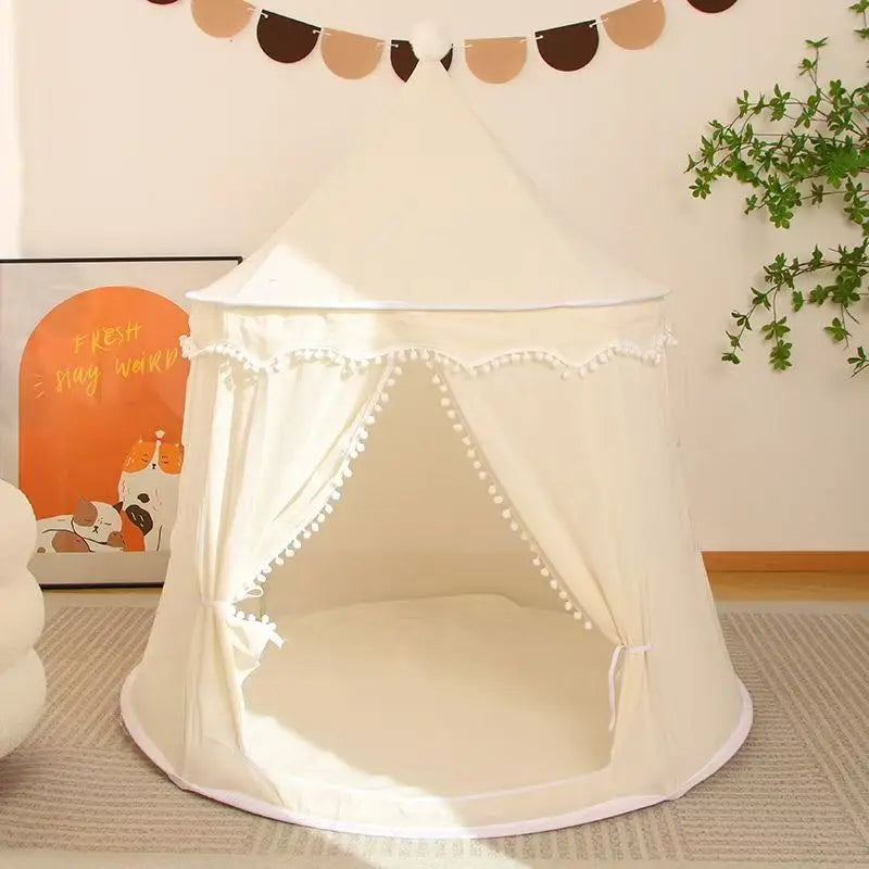 Maisonnette de jeu prince et princesse enfant