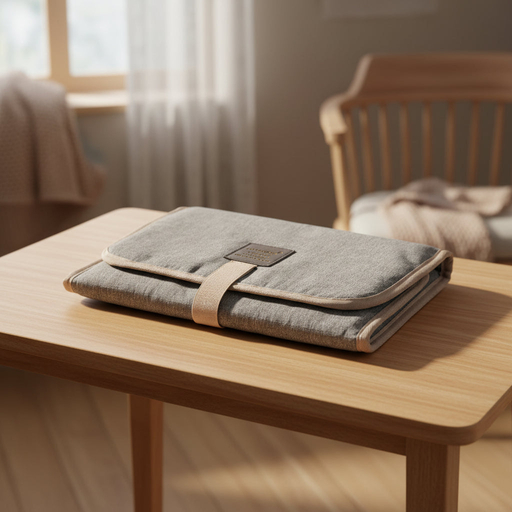 Matelas à langer pliable – Imperméable & compact