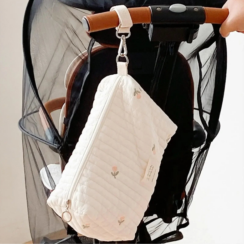 Organiseur sac poussette matelassé