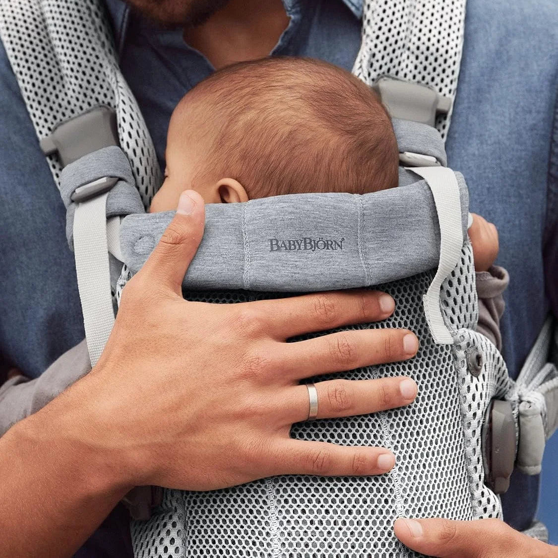 Porte-bébé ergonomique 3-en-1 en mesh 3D respirant pour bébé